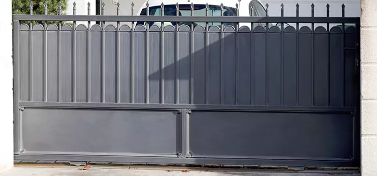 Metal Driveway Gate Installation Laramie